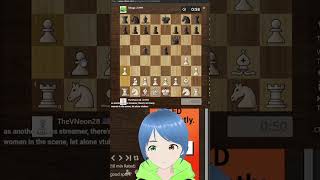 Bro Didn't Hold Back.... #chess #vtuber