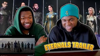 REACTING TO MARVEL STUDIOS' ETERNALS | Official Teaser| COASTAL BUSTA