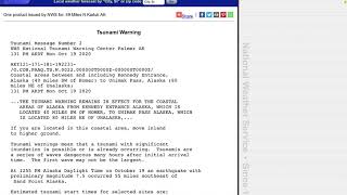 (EAS#142)(VERY RARE!!!!!!!!) Tsunami Warning