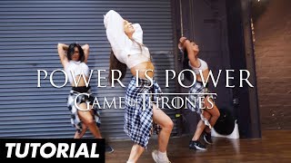 SZA, The Weeknd, Travis Scott - Power is Power (Game of Thrones) (Dance Tutorial) | Mandy Jiroux