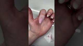 #shorts HOW TO DIP USING GEL BASE by @vanessasnailsyt😘