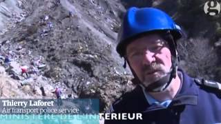 Germanwings crash site footage