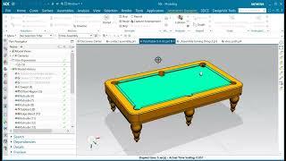 Siemens NX Pool ball Animation Made Easy