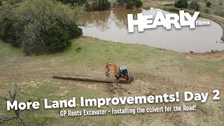 Land Improvements!! GP Excavator Day 2