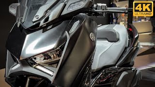 2023 Yamaha XMAX 125 | XMAX 125 Tech Max | XMAX 300 | XMAX 300 Tech Max Models | Walkaround | 4K