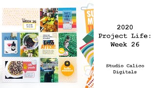 2020 Project Life: Week 26