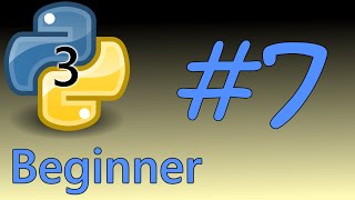 Python3 Beginner Tutorial 7 - File IO