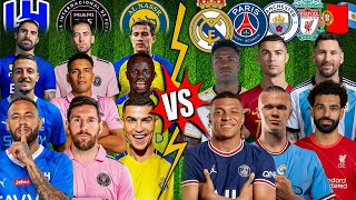 Inter Miami Al Hilal Al Nassr 🆚 Legend Football Clubs 😱🔥(Ronaldo, Messi, Mbappe, Haaland)