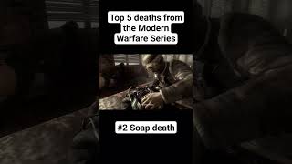 Top 5 deaths from the Modern Warfare Series #shorts #cod #sad