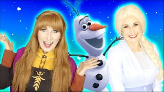 Frozen Christmas Song | Princess Playhouse Nursery Rhymes and Songs