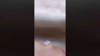 Round cut diamond engagement ring #shorts #viralshorts #engagementring #shortsvideo