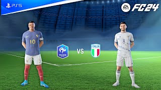 FC 24 - France vs Italy | International Friendly Gameplay PS5™