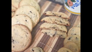 الكوكيز الاصلية في عشر دقايق .. و مكونات و طريقة سهلة جداا classic cookies 🍪  the easy way