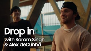 Drop In with Karam Singh & Alex deCunha | Skateboarding X Performance | Samsung UK