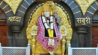 Om Sai Ram Sri Sairam Shirdi Shri Sairam today Sai Baba Alankar 25/10/24