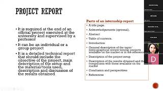 How to write a technical report