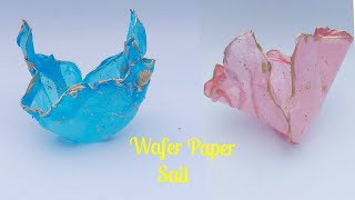 Wafer paper Sail Tutorial | Easy way & Quick Tutorial