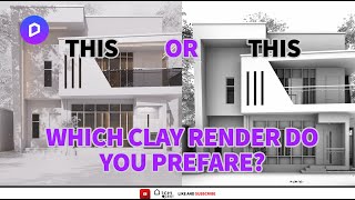 How To Create Clay Renders Using D5 Render