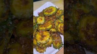 Karela Fries 🍟😋#shorts #trending #cooking #karela #karelafryrecipe