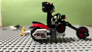 LEGO Shadow The Hedgehog Escape Set Speed Build Stop Motion