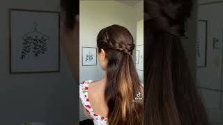 Beautiful hairstyle for girls #fashion #latest