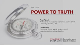 Power to Truth: Unmasking Corporate Fraud with Louise Story and Anat Admati