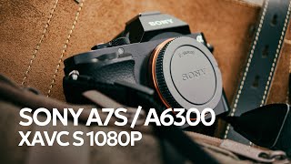 Sony Alpha A7S vs A6300 Quality Test in FullHD 1080p and 4K