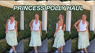 PRINCESS POLLY TRY ON HAUL - UNI OUTFITS, EURO SUMMER, DATE NIGHT OUTFIT IDEAS ( + DISCOUNT CODE)