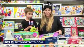 Toyology today on FOX 2. Check out the Hottest toys with Jenna Klar and son, Ezra