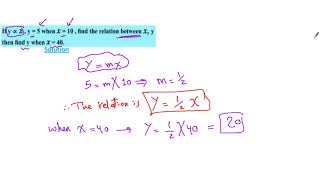 Mr.Eslam Sayed Prep.3 (Direct & Inverse variation) "Algebra"