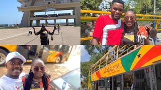 IS BEAUTIFUL ACCRA GHANA REALLY THE NEW YORK OF AFRICA? || TOURING ACCRA CITY ;VLOGMAS DAY 3 #accra