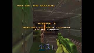 Quake II Playthrough (Actual N64 Capture) - Central Complex