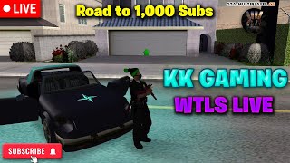 GTA SA-MP WTLS2 Live (Road to 1k Subs) | KK Gaming | 2024