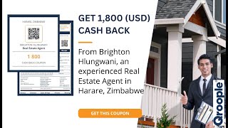 Get 1,800 (USD) cash back from Brighton Hlungwani in Harare, Zimbabwe