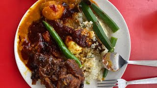 Nasi Kandar Kedahan style found here. Their onion chicken is a must try