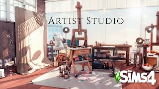 The Sims 4 - Artist Studio Kit - Artist Apartament (Speed Build)