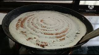 Instant Dosa From Leftover Rice / Leftover Rice Dosa Healthy Breakfast / Leftover Rice Dosa Recipe