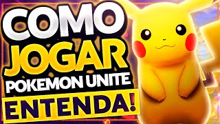 Aprenda COMO JOGAR o novo jogo POKEMON UNITE para celular