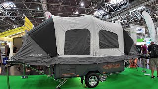 OPUS trailer tent with air tubes