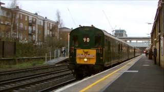 HD 1001 is seen working 5Z90 Kenny O - Beckenham Junction