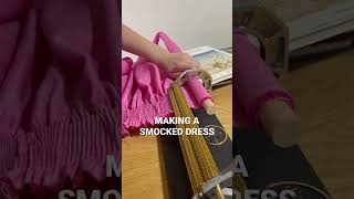 Sewing Technique | SMOCKING |  #dressmaking #smockeddress