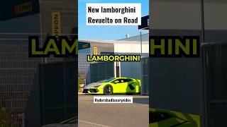 lamborghini Revuelto Spotted on road #lamborghini #revuelto #spotted #shorts #dubai #carslover