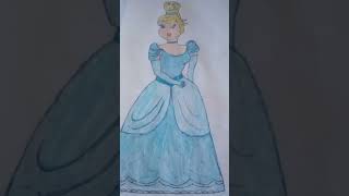 #inshot#desenho #personagem #cinderella✨