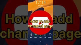 How to add photo on your channels page..