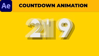 How to Create an Animated Number Count Up Effect in After Effects - Beginner Tutorial