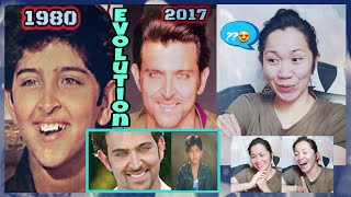 HRITHIK ROSHAN EVOLUTION (1980-2019) || Reaction