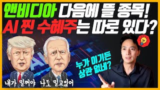 앤비디아를 놓쳤다면 이 주식들에 주목하자! 트럼프와 바이든 누가 이기든 올해 높은 수익률이 기대되는 AI시대 찐 수혜주들