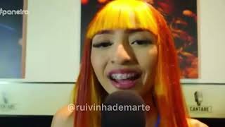 Ruivinha de marte cantando MÚSICA DE JOELMA