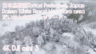 DJI mini 3 日本鳥取縣Tottori Prefecture Japan Daisen White Resort UenoHara area だいせんホワイトリゾート