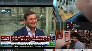 Elon Musk CNBC Interview About Tesla, FSD, His Tweet, Election | Full Video | HasanAbi Reacts